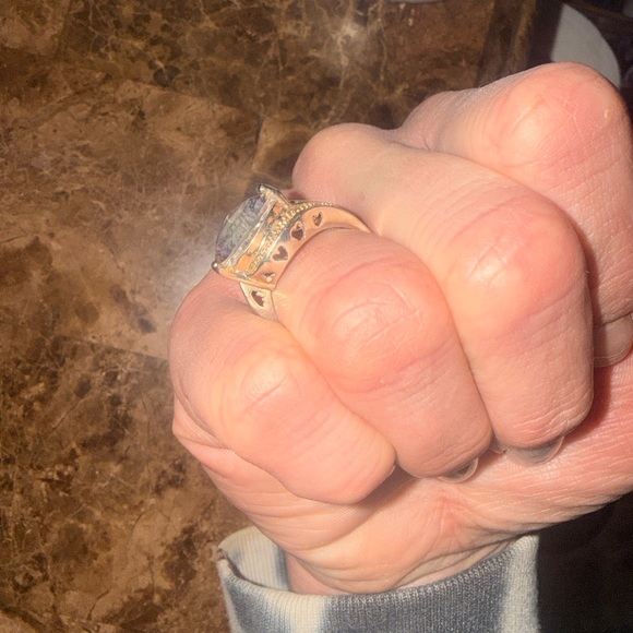 925 fire topaz size 8 - Picture 8 of 16